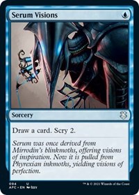 Serum Visions, Commander: Adventures in the Forgotten Realms