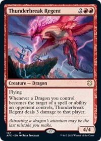 Thunderbreak Regent, Commander: Adventures in the Forgotten Realms