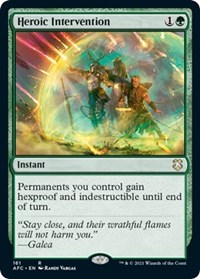 Heroic Intervention, Commander: Adventures in the Forgotten Realms