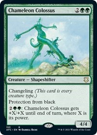 Chameleon Colossus, Commander: Adventures in the Forgotten Realms