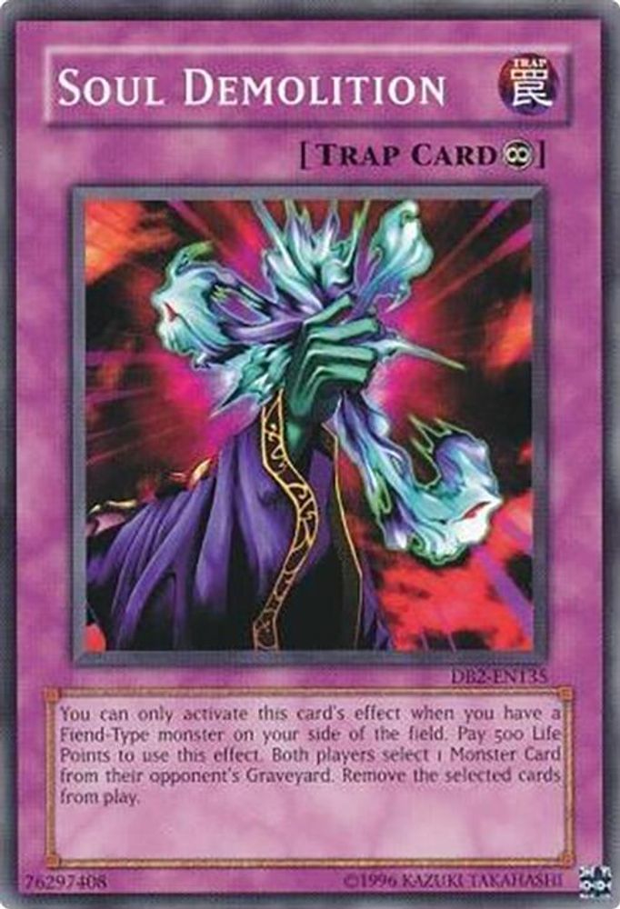 Soul Demolition, Unlimited, front