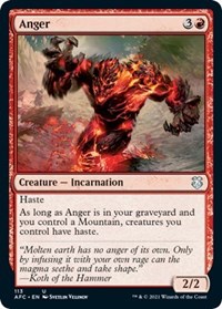 Anger, Commander: Adventures in the Forgotten Realms