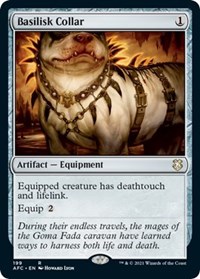 Basilisk Collar, Commander: Adventures in the Forgotten Realms