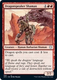 Dragonspeaker Shaman, Commander: Adventures in the Forgotten Realms