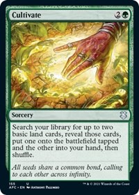 Cultivate, Commander: Adventures in the Forgotten Realms