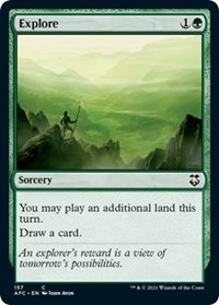Explore, Commander: Adventures in the Forgotten Realms