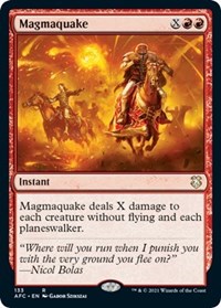 Magmaquake, Commander: Adventures in the Forgotten Realms
