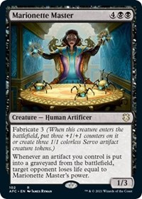 Marionette Master, Commander: Adventures in the Forgotten Realms