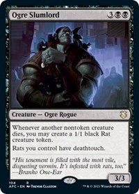 Ogre Slumlord, Commander: Adventures in the Forgotten Realms