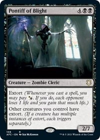 Pontiff of Blight, Commander: Adventures in the Forgotten Realms