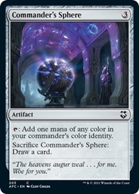 Commander's Sphere, Commander: Adventures in the Forgotten Realms