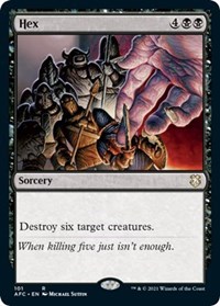 Hex, Commander: Adventures in the Forgotten Realms