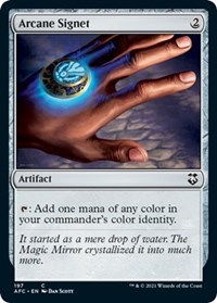 Arcane Signet, Commander: Adventures in the Forgotten Realms