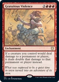 Gratuitous Violence, Commander: Adventures in the Forgotten Realms
