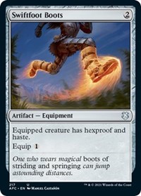 Swiftfoot Boots, Commander: Adventures in the Forgotten Realms