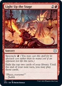 Light Up the Stage, Commander: Adventures in the Forgotten Realms