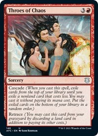 Throes of Chaos, Commander: Adventures in the Forgotten Realms