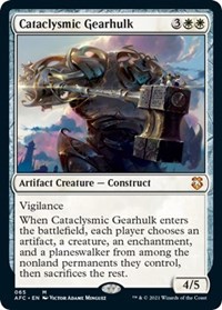 Cataclysmic Gearhulk, Commander: Adventures in the Forgotten Realms