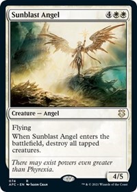 Sunblast Angel, Commander: Adventures in the Forgotten Realms