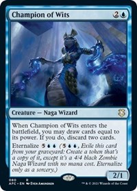 Champion of Wits, Commander: Adventures in the Forgotten Realms