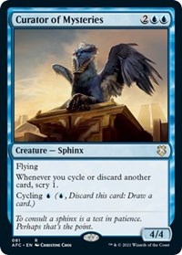 Curator of Mysteries, Commander: Adventures in the Forgotten Realms