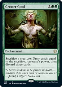 Greater Good, Commander: Adventures in the Forgotten Realms