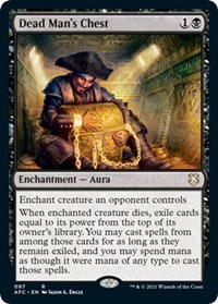 Dead Man's Chest, Commander: Adventures in the Forgotten Realms