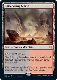 Smoldering Marsh, Commander: Adventures in the Forgotten Realms