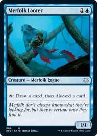 Merfolk Looter, Commander: Adventures in the Forgotten Realms