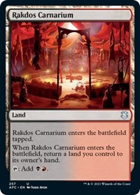Rakdos Carnarium, Commander: Adventures in the Forgotten Realms