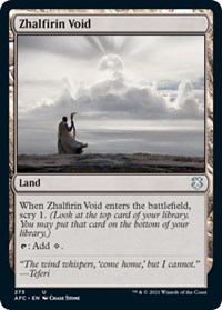 Zhalfirin Void, Commander: Adventures in the Forgotten Realms