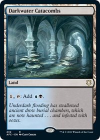 Darkwater Catacombs, Commander: Adventures in the Forgotten Realms