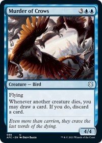 Murder of Crows, Commander: Adventures in the Forgotten Realms