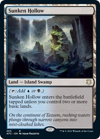 Sunken Hollow, Commander: Adventures in the Forgotten Realms
