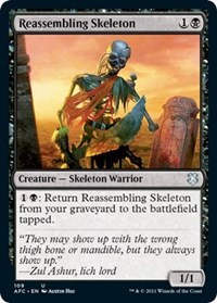 Reassembling Skeleton, Commander: Adventures in the Forgotten Realms