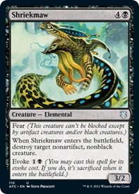 Shriekmaw, Commander: Adventures in the Forgotten Realms