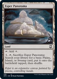 Esper Panorama, Commander: Adventures in the Forgotten Realms