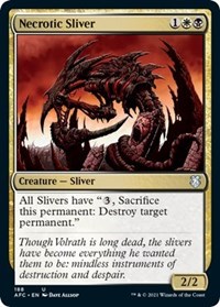 Necrotic Sliver, Commander: Adventures in the Forgotten Realms