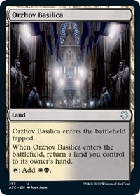 Orzhov Basilica, Commander: Adventures in the Forgotten Realms