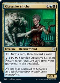 Obsessive Stitcher, Commander: Adventures in the Forgotten Realms
