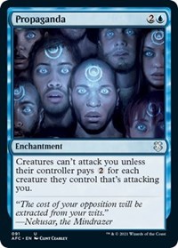 Propaganda, Commander: Adventures in the Forgotten Realms