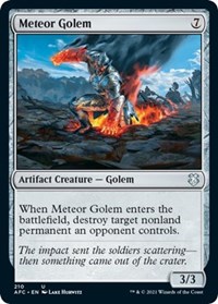 Meteor Golem, Commander: Adventures in the Forgotten Realms