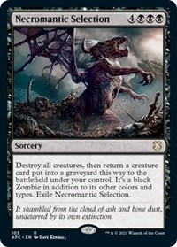 Necromantic Selection, Commander: Adventures in the Forgotten Realms