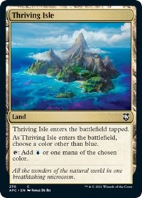 Thriving Isle, Commander: Adventures in the Forgotten Realms