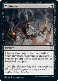 Victimize, Commander: Adventures in the Forgotten Realms