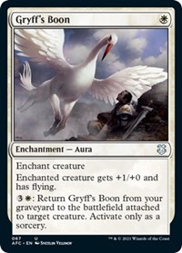 Gryff's Boon, Commander: Adventures in the Forgotten Realms