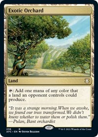 Exotic Orchard, Commander: Adventures in the Forgotten Realms