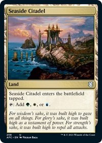 Seaside Citadel, Commander: Adventures in the Forgotten Realms