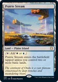 Prairie Stream, Commander: Adventures in the Forgotten Realms