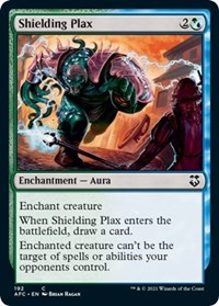 Shielding Plax, Commander: Adventures in the Forgotten Realms